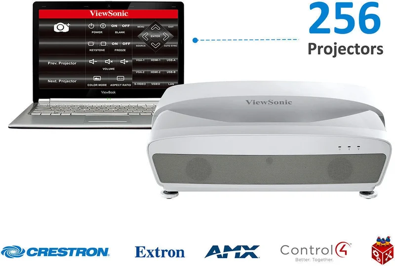 ViewSonic LS831WU Blanc