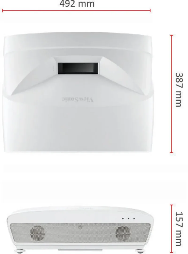ViewSonic LS831WU Blanc
