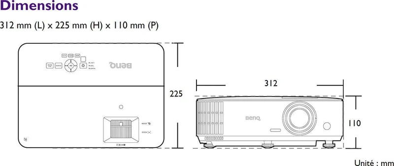 BenQ TH685i Blanc