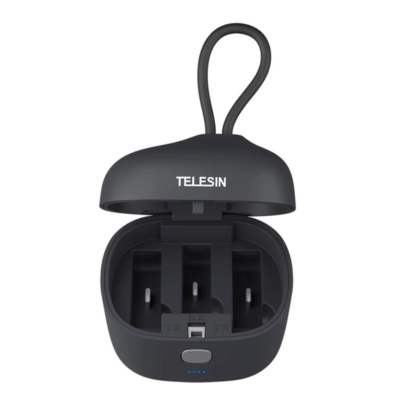 Telesin Boîtier de Charge pour RØDE sans Fil GO & GOII, Batterie 4000 mAh