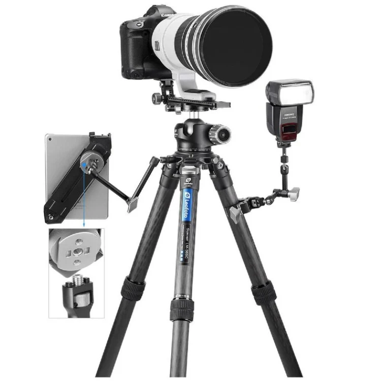 Leofoto AM-4 Kit de bras pour support iPad IPC