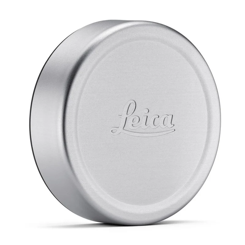 Leica 19660 Bouchon d'objectif Q, E49, aluminium, finition anodisée argent