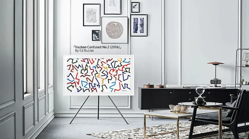 Samsung The Frame Cadre 75 Blanc