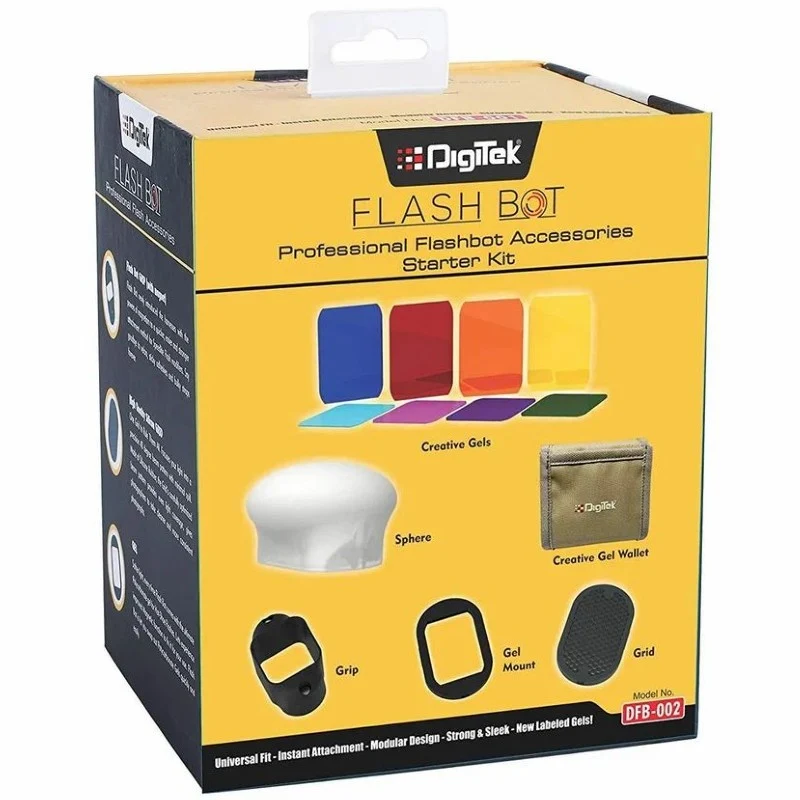 DigiTek Kit flash professionnel magnétique (DFB 002)