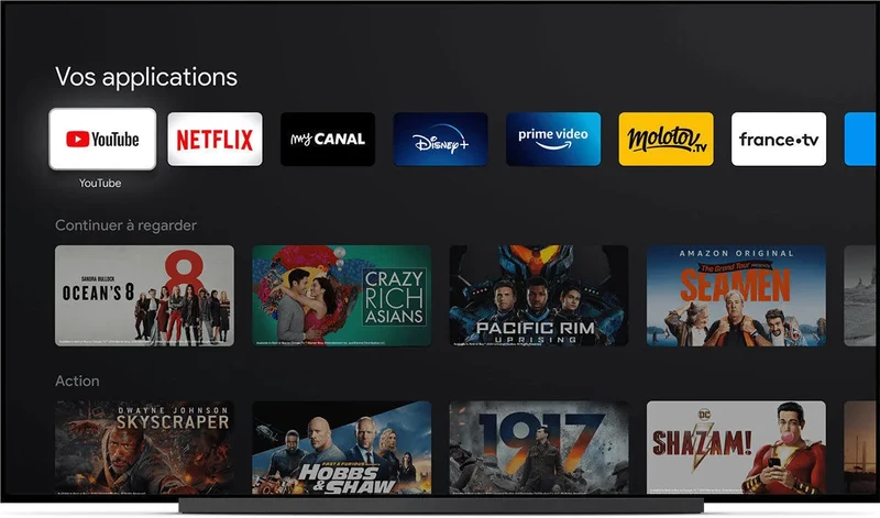 Google ChromeCast Ultra avec Google TV