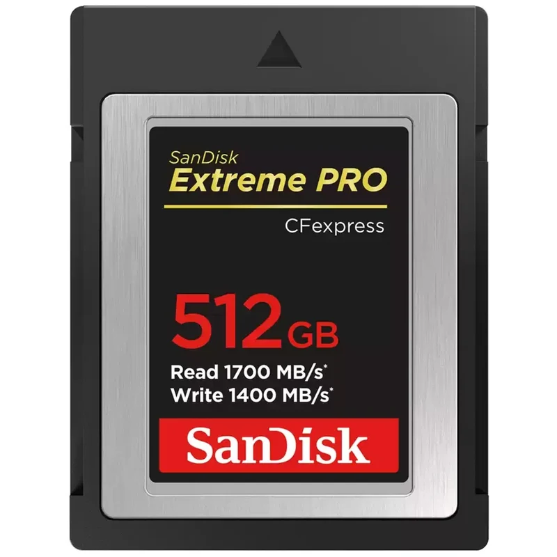 Sandisk CF express Extreme Pro 512 Go 1 700 / 1 400 Mo/s type B