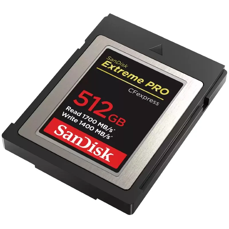 Sandisk CF express Extreme Pro 512 Go 1 700 / 1 400 Mo/s type B