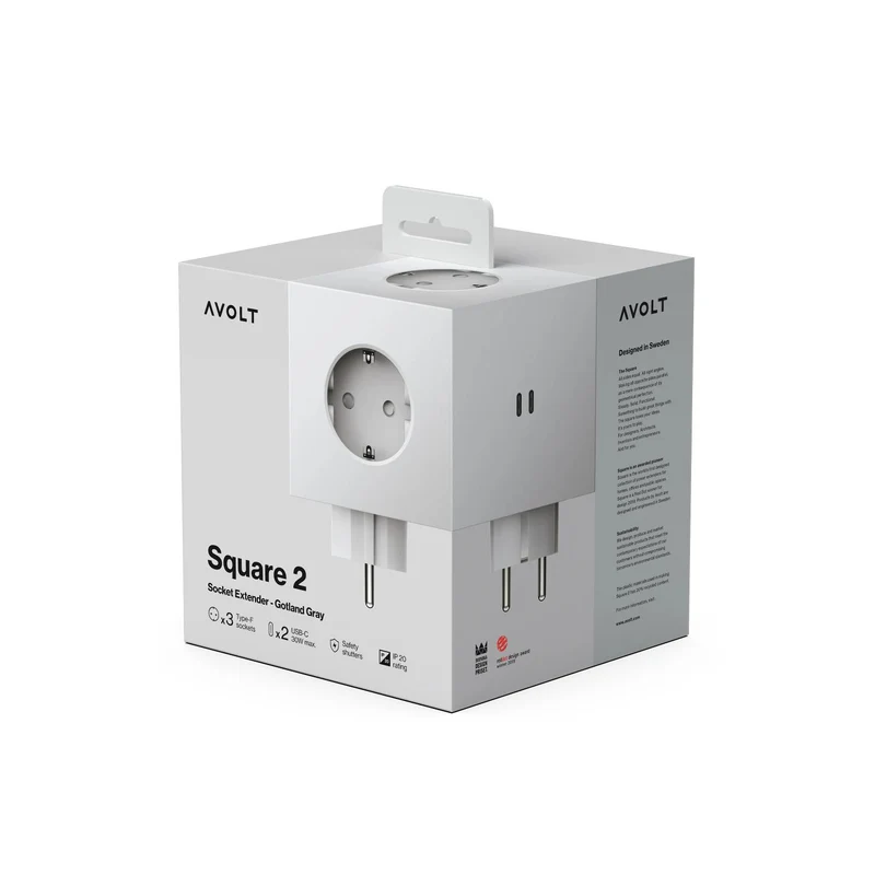 Avolt Square 2 USB-C Socket Extender