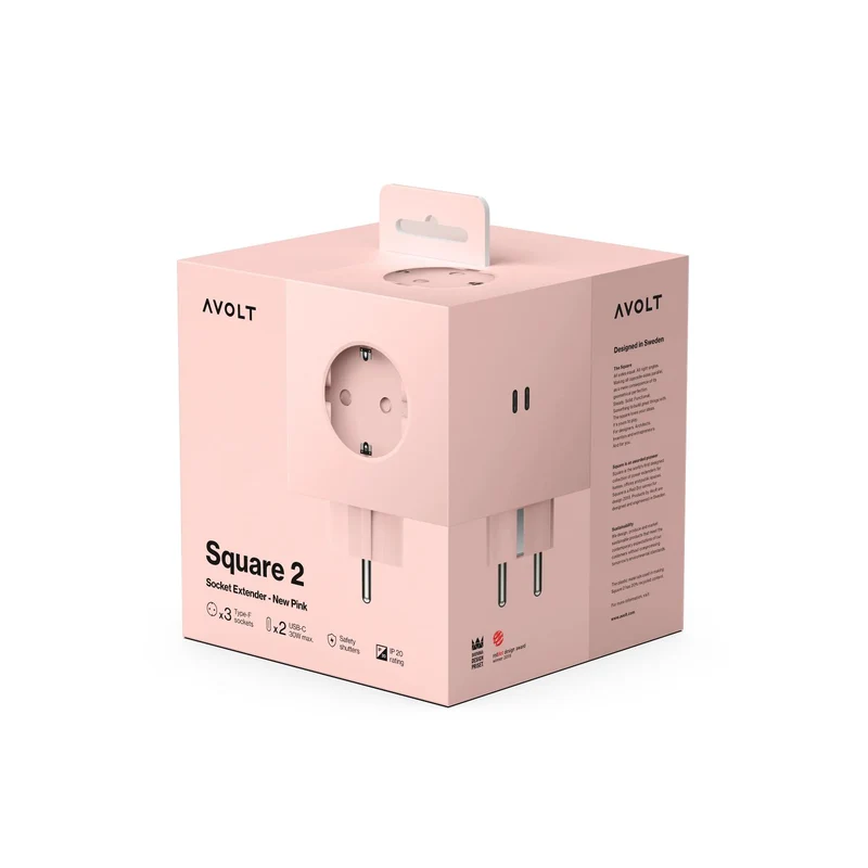 Avolt Square 2 USB-C Socket Extender