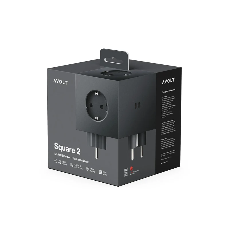 Avolt Square 2 USB-C Socket Extender