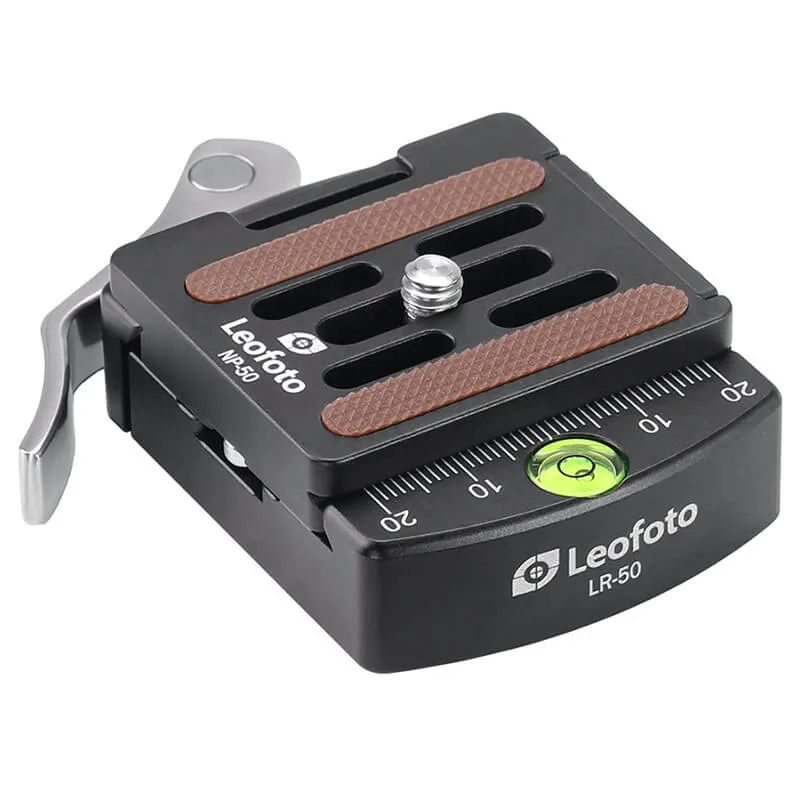 Leofoto LR-50 Levier Attache Rapide Pince + NP-50