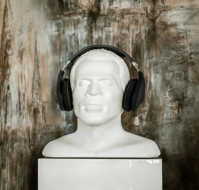 Oehlbach XXL Headphone Stand In Silence Blanc