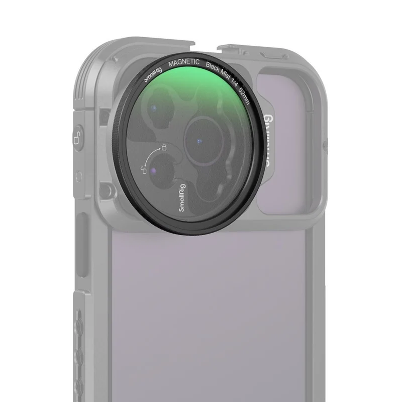 SmallRig MagEase Magnetic 1/4 Effect Noir Mist Filtre Kit (52mm) 4217