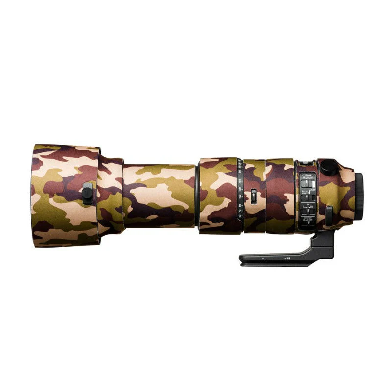 EasyCover Objectif Oak pour Sigma 60-600mm f/4.5-6.3 DG OS HSM S Marron Camouflage