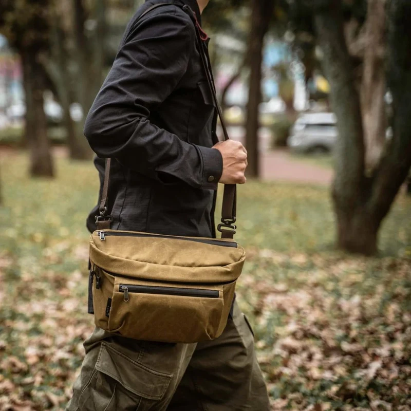 Wotancraft Banane / Sling Pochette 3.5L - Kaki