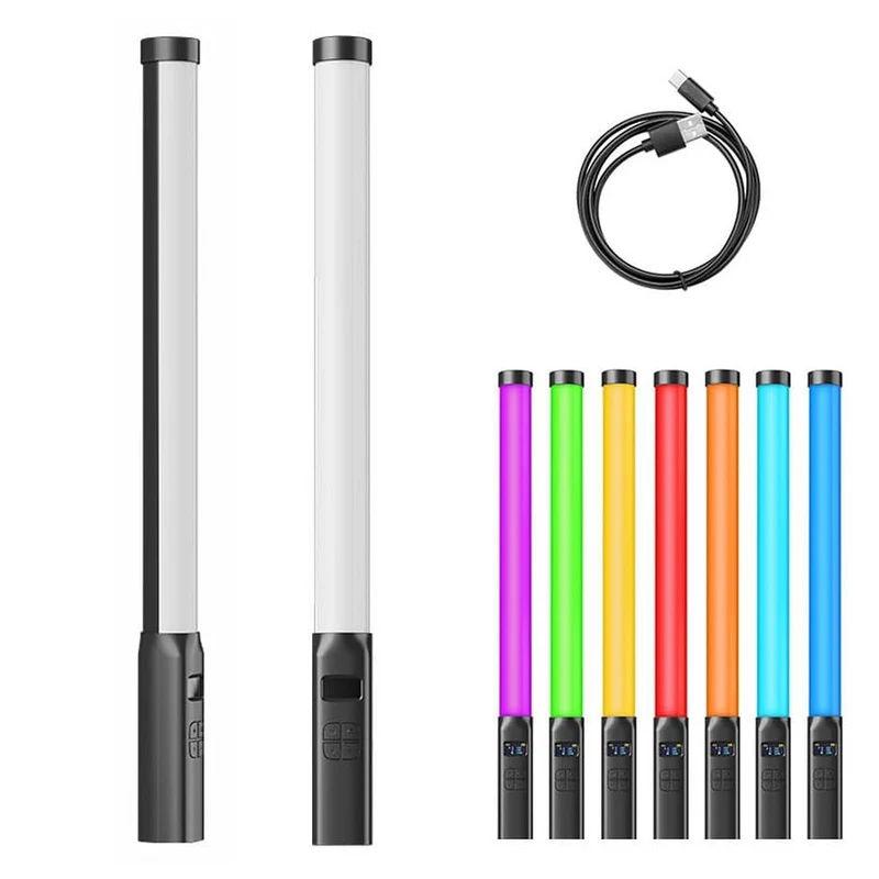 Ulanzi Lampe à tube extra long avec batterie 2000 mAh et poignée