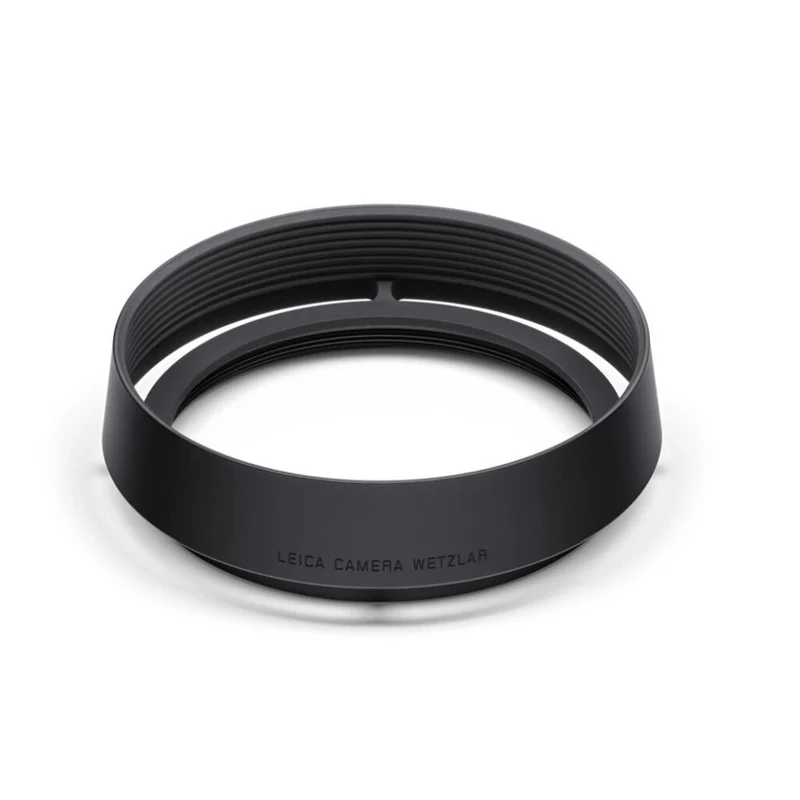 Leica 19657 Q3 Pare-soleil, rond, aluminium, anodisé noir