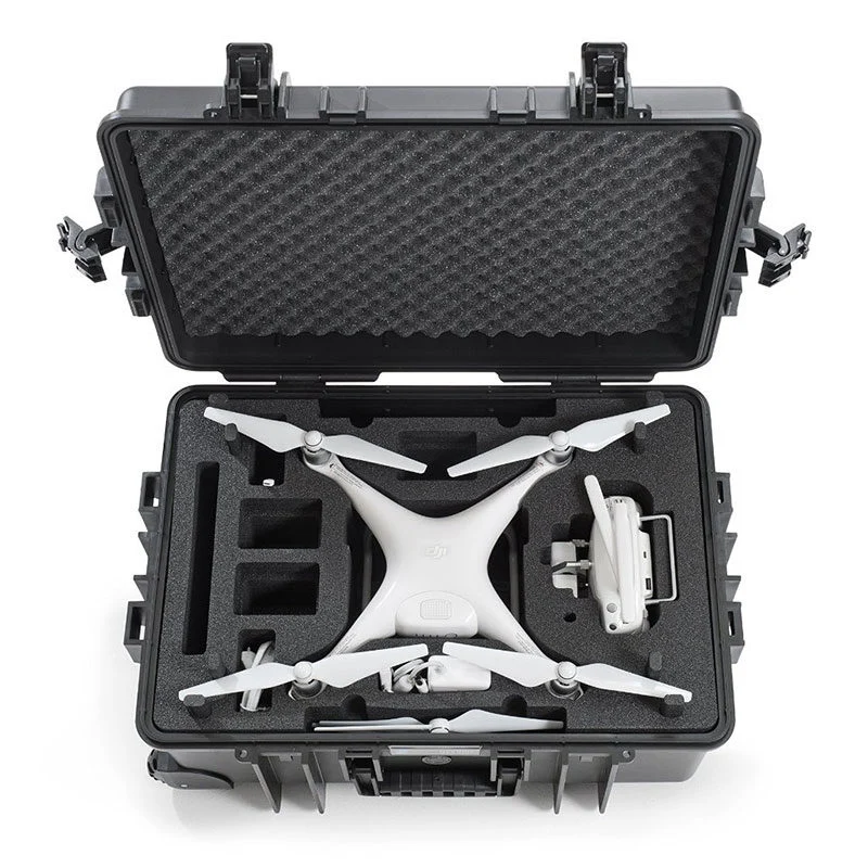 B&W outdoor.cases Copter.étui type 6700 noir + Hardfoam DJI Phantom 4