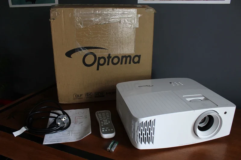 Optoma UHD38 Blanc