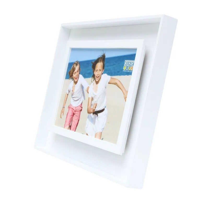Deknudt Cadre photo en blanc avec perception de la profondeur 10x15 S68DK1