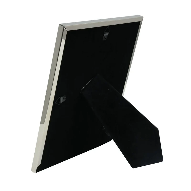Deknudt Cadre photo en métal avec argent brillant et accent en argent Mat 13x18 S57MJ1