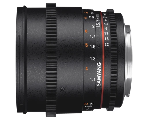 Samyang 85mm T1.5 VDSLR AS IF UMC II Monture E