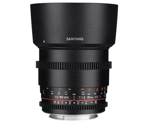 Samyang 85mm T1.5 VDSLR AS IF UMC II Monture E