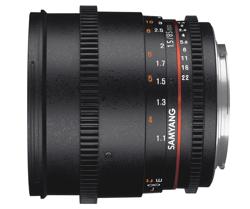 Samyang 85mm T1.5 VDSLR AS IF UMC II Monture E