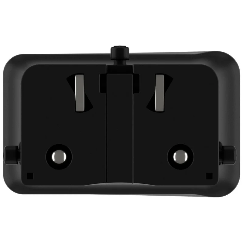 Rolling Square Adaptateur de voyage Pocket Noir