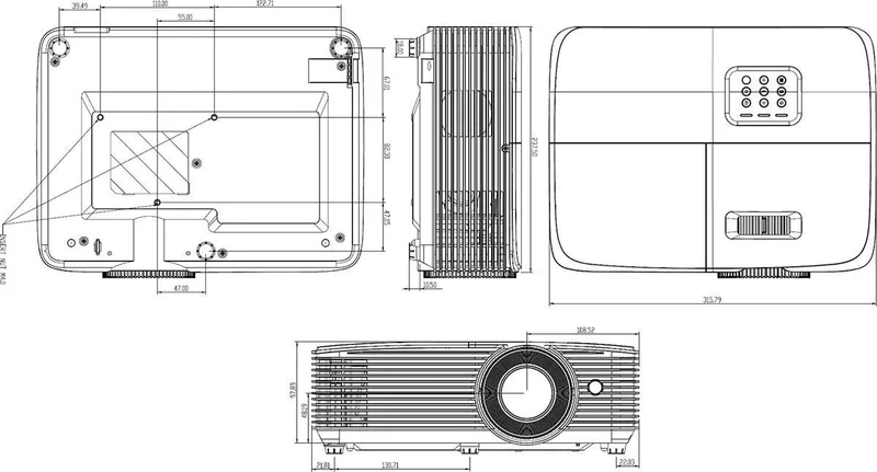 Optoma HD144X Noir