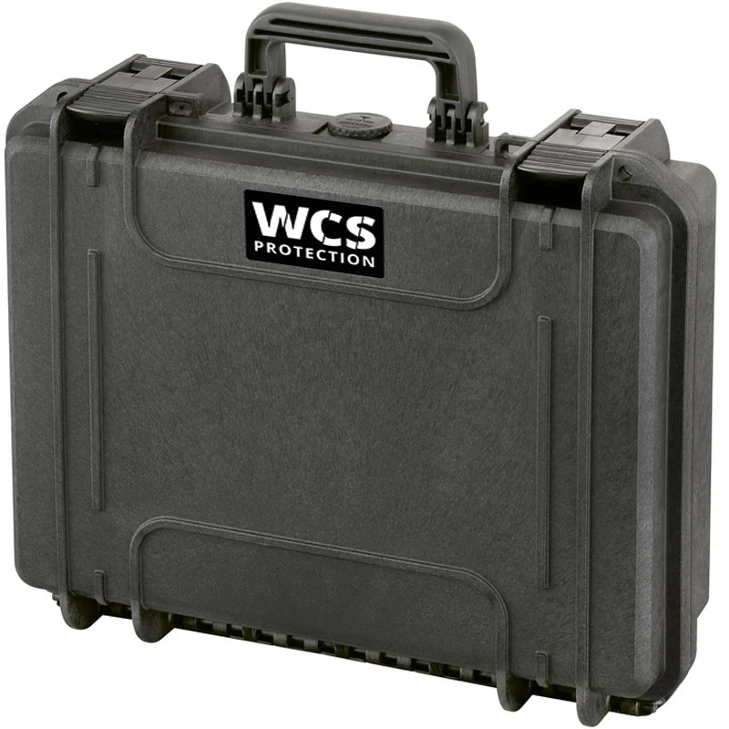 WCS Protection 380H115 valise noir avec mousse