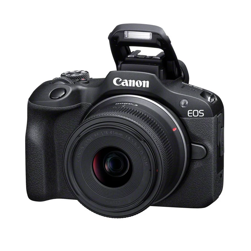 Canon EOS R100 NOIR + RF-S 18-45 IS STM + RF-S 55-210mm f/5-7.1 IS STM