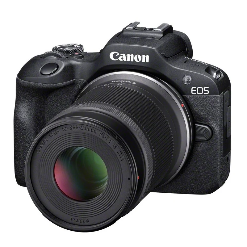Canon EOS R100 NOIR + RF-S 18-45 IS STM + RF-S 55-210mm f/5-7.1 IS STM