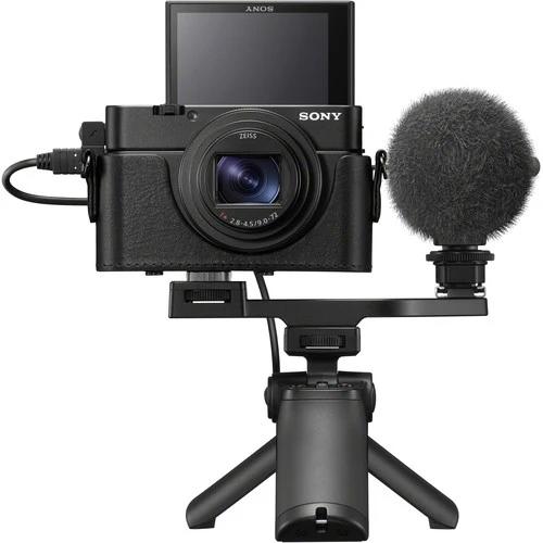 Sony RX100 étui en cuir avec ouverture pour jack micro (LCJRXKB.SYH)