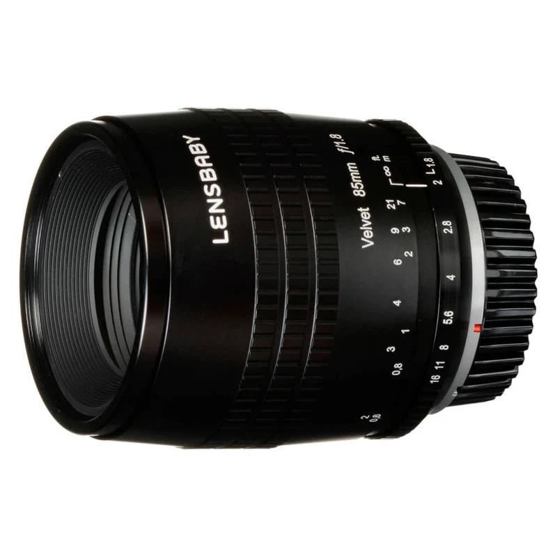 Lensbaby Velvet 85 noir Canon RF