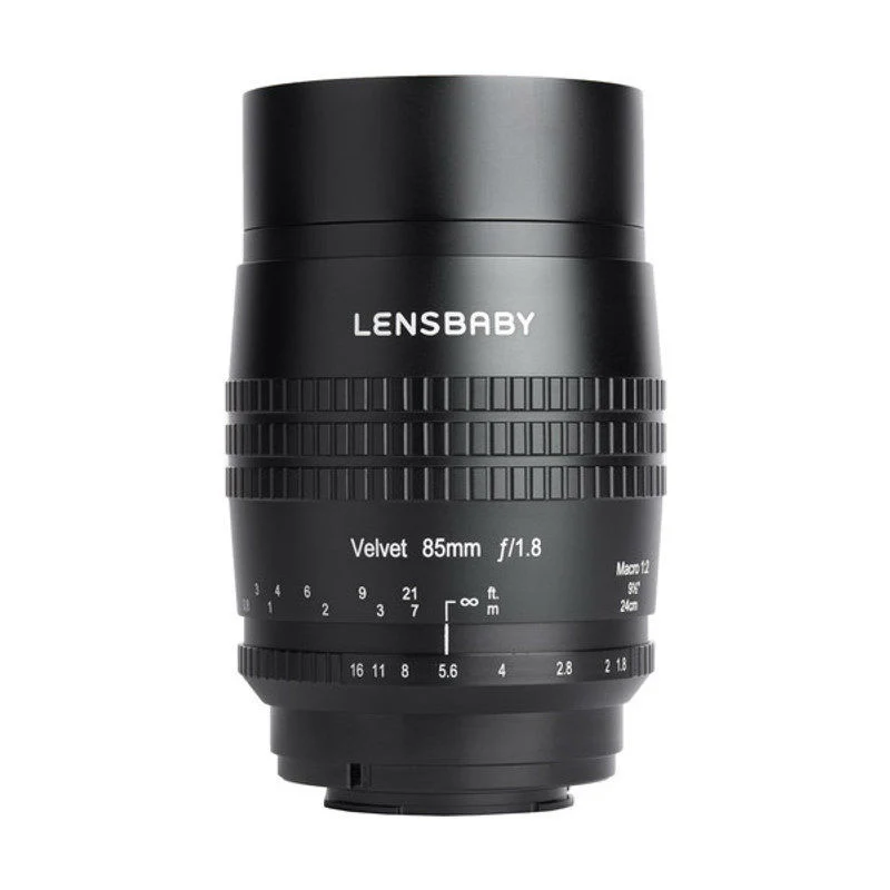 Lensbaby Velvet 85 noir Canon RF