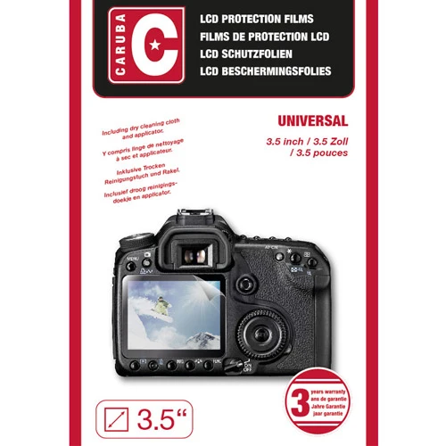 Caruba LCD Cover 3,5" 3 pièces