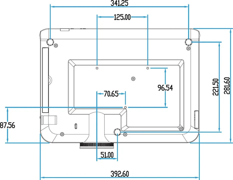 Optoma UHD380X Blanc