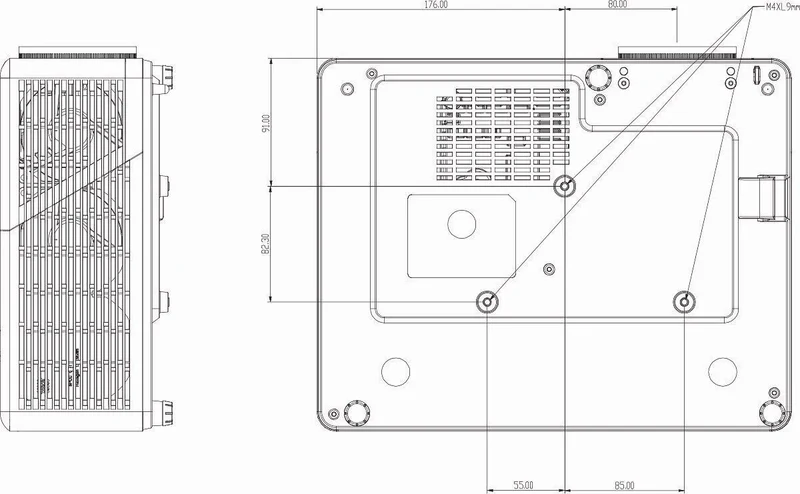Optoma HZ40 Blanc