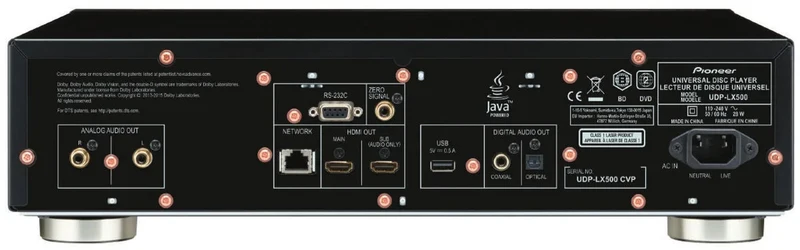 Pioneer UDP-LX500 MRZ Noir