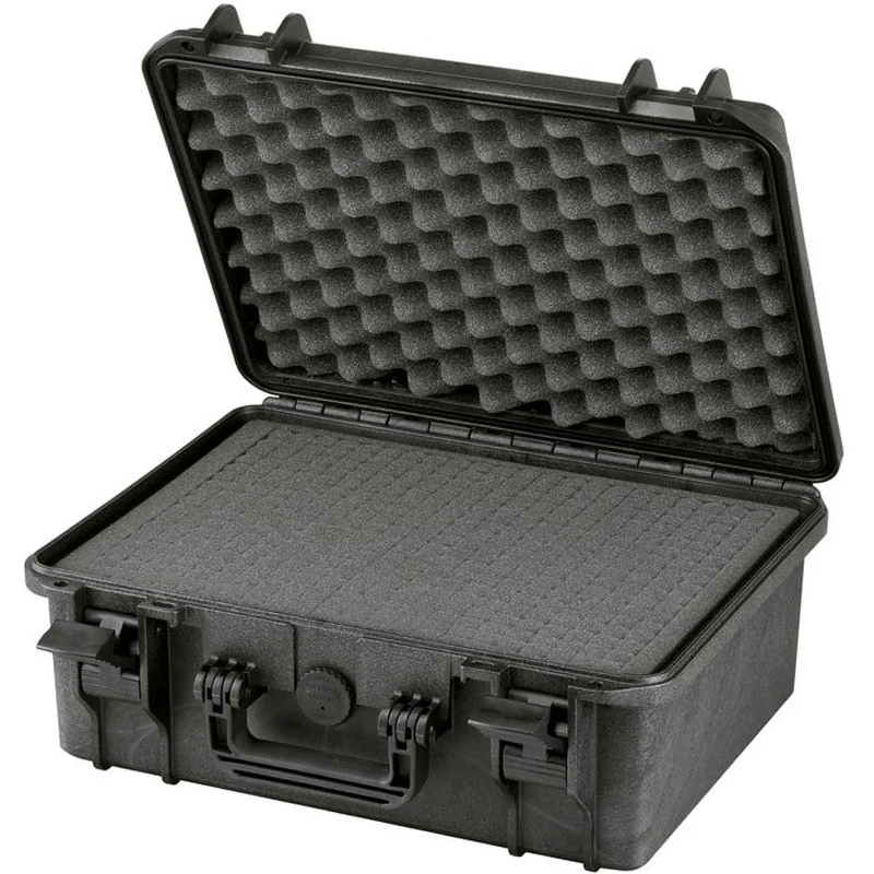 WCS Protection 465H220 Valise noir avec mousse