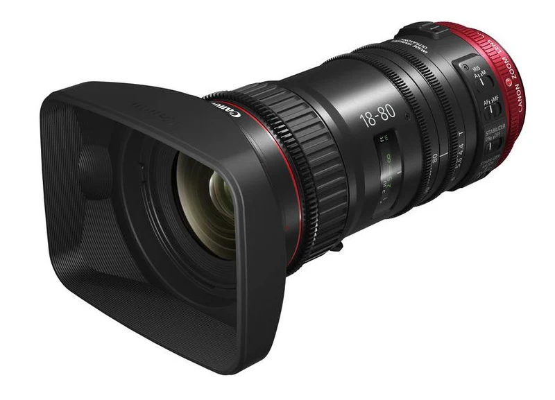 Canon CN-E 18-80mm T4.4 L IS KAS Cinema EF