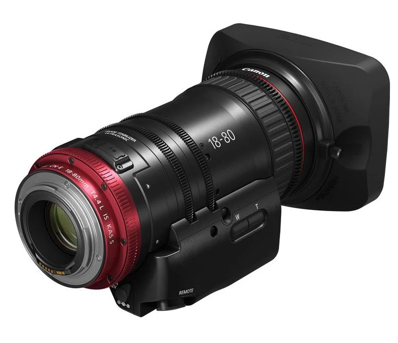 Canon CN-E 18-80mm T4.4 L IS KAS Cinema EF
