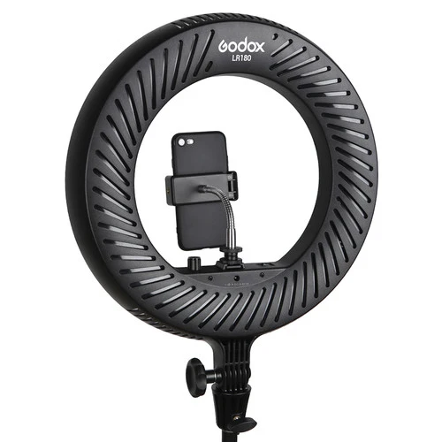 Godox LR180 LED Anneau lumineux noir