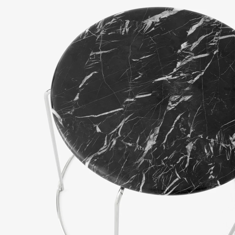 &Tradition VP11 Top Wire Stool Marble