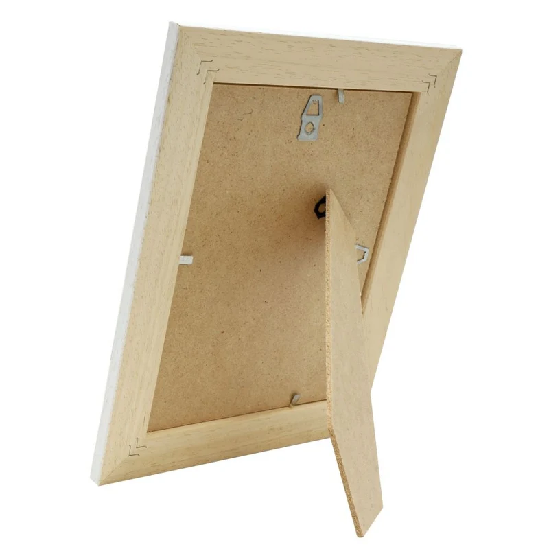 Deknudt Cadre photo blanc avec accent naturel 18x24 S221H1