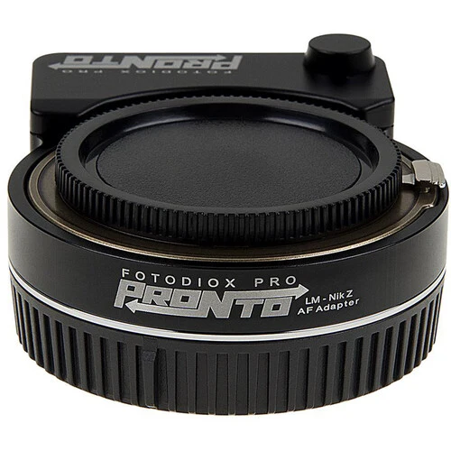 Fotodiox Pro PRONTO Autofocus Adaptateur Leica M Monture vers Nikon Z-Mount Hybride Appareils Photo