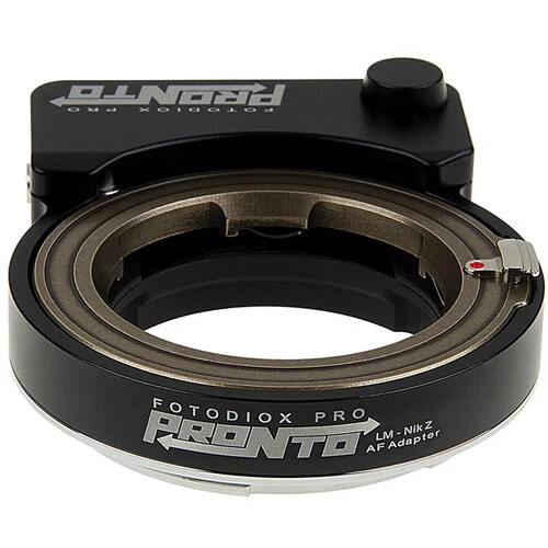 Fotodiox Pro PRONTO Autofocus Adaptateur Leica M Monture vers Nikon Z-Mount Hybride Appareils Photo