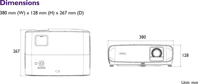 BenQ TK810 Blanc