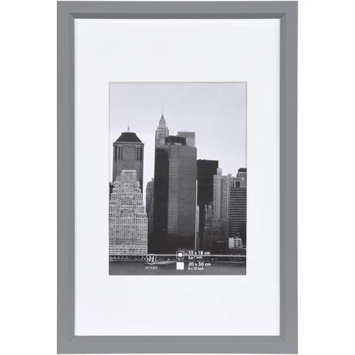 Henzo Metallica 20x30 Cadre Gris